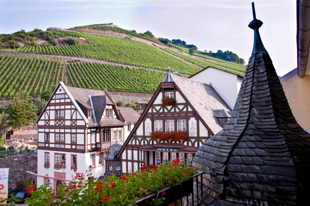 Akzent Hotel Berg'S Alte Bauernschaenke- Wellness Und Wein Rüdesheim am Rhein Exteriör bild